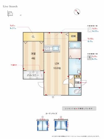 渡辺通駅 徒歩15分 3階の物件間取画像